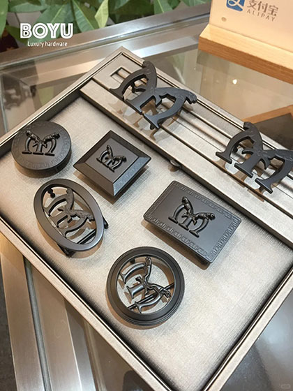 Matte Black Belt Buckle