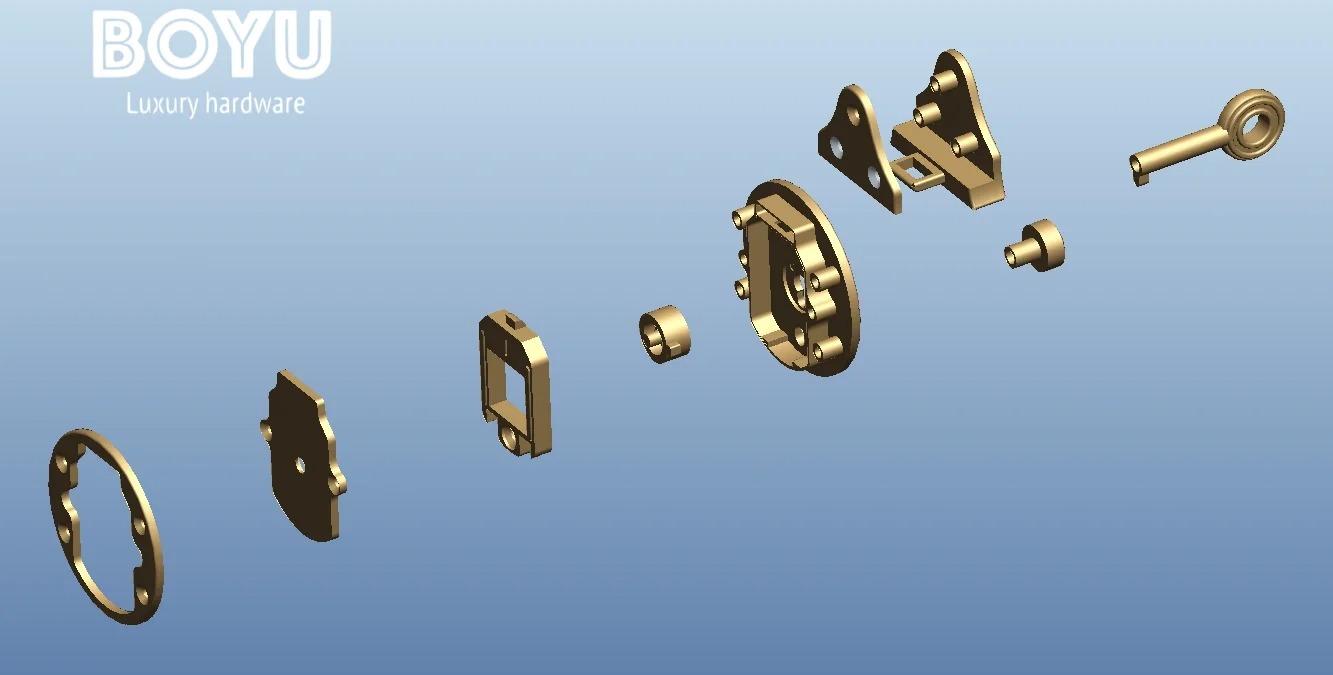 Precision Crafted Custom Stainless Steel Bag Locks