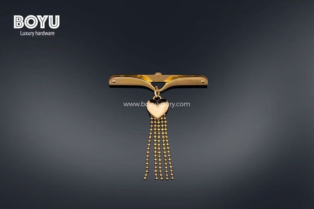 Heart-Shaped Tassel Hardware